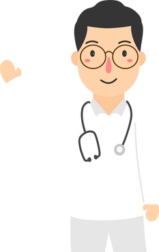 Male Doctor Flat Icon